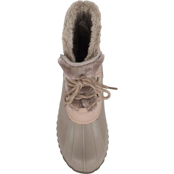 BARETRAPS Womens Pink Button Detailing Comfort Flash Round Toe Duck Boots 7 M - Picture 3 of 4